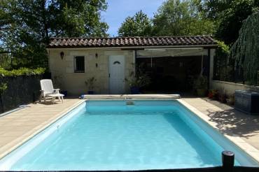 Région CAHORS   -  Maison Contemporaine avec piscine et garage