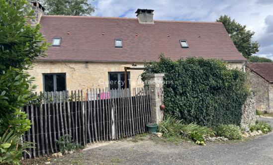 In Perigord Noir, in a quiet hamlet less than 10 minutes from Montignac, character house with pretty garden.