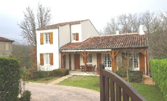 Cahors1ére périphérie Maison contemporaine avec piscine