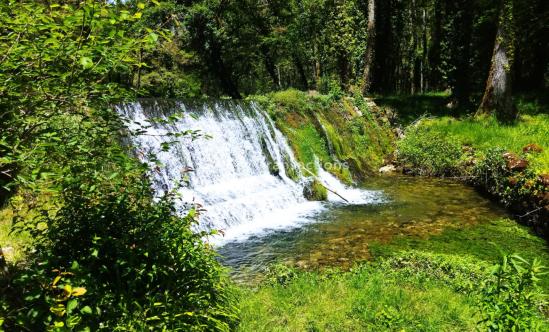 Cahors vallée Est, Moulin dans un site idylique.